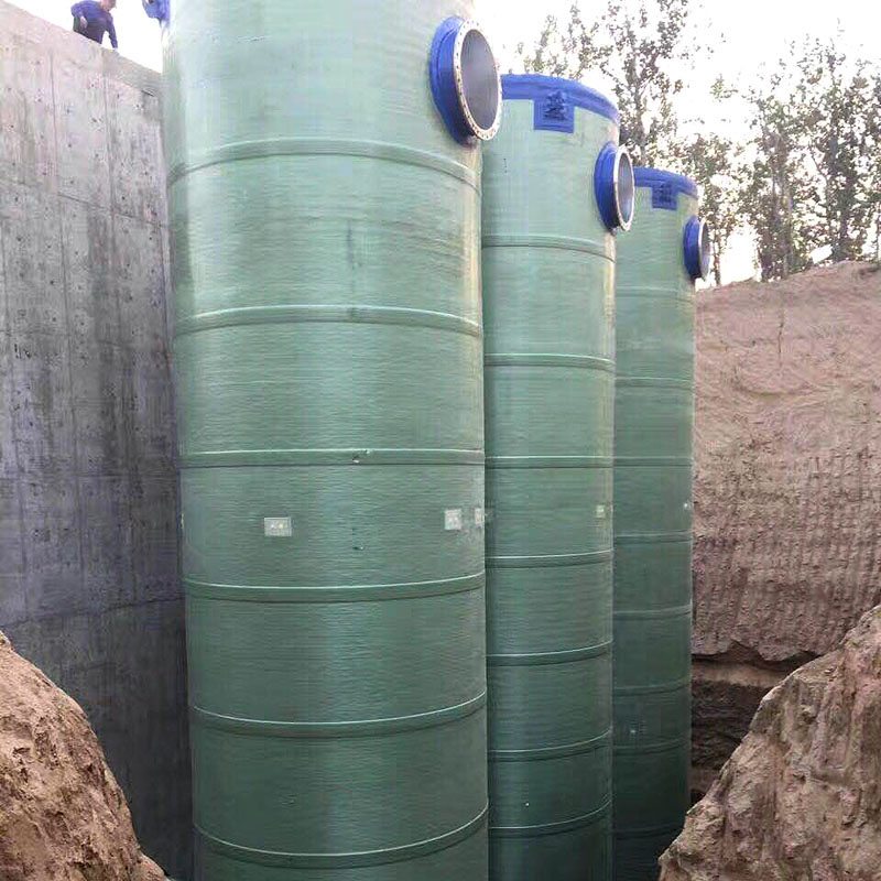  上海��新泵�I 一�w化污水提升�A制泵站